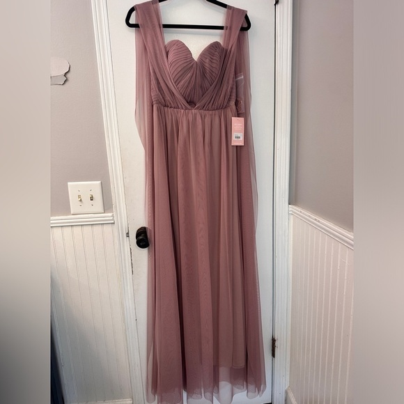 Birdy Grey Women’s Sweetheart Tulle Convertible Bridesmaid Dress, Size Small NWT - Picture 2 of 14